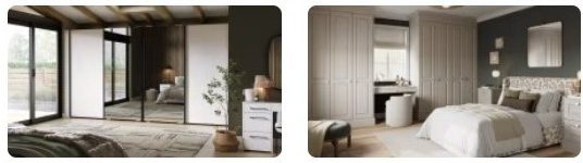 Modern & Traditional Bedrooms Modern bedrooms featuring neutral tones, natural light, and minimalist decor.